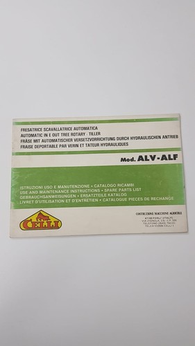 Uso manutenzione originale - manutenzione,