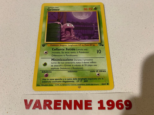 Pokemon grimer fossil - pokemon, 48/62