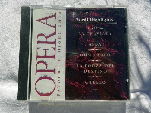 Opera verdi highlights - opera, cd