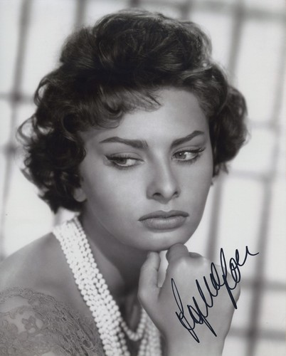 Sophia loren firmata - sophia,