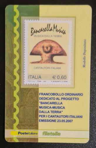 Italia 2007 tessera filatelica - 2007,
