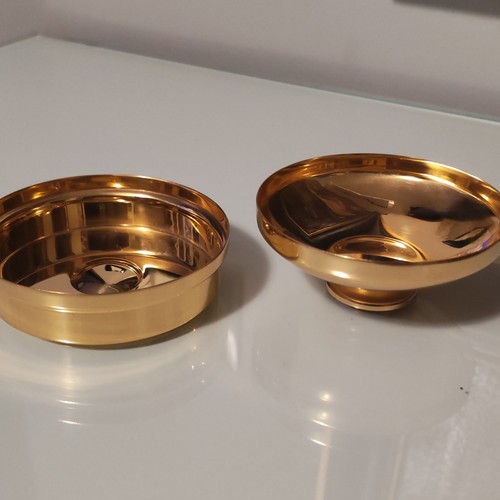 Coppia calice patena pisside - patena,