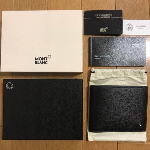 Montblanc folding wallet - montblanc,
