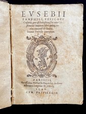 Eusebii Pamphili Episcopi