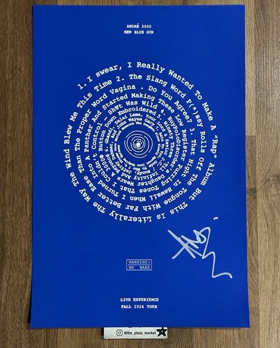 Poster vip firmato andre - poster, 3000