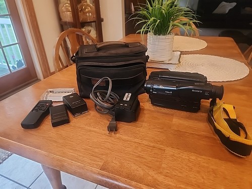 Videocamera vintage sony - videocamera,