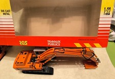 Modellino pressofuso Fiat-Hitachi FH 200 Travaux Publics Ros scala 1:32 nuovo RARO! Con scatola