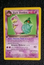 ? Pokemon DARK SLOWBRO RARO 29/82 1ST ED ITA TEAM ROCKET  NM MT  NO GOLD STAR?