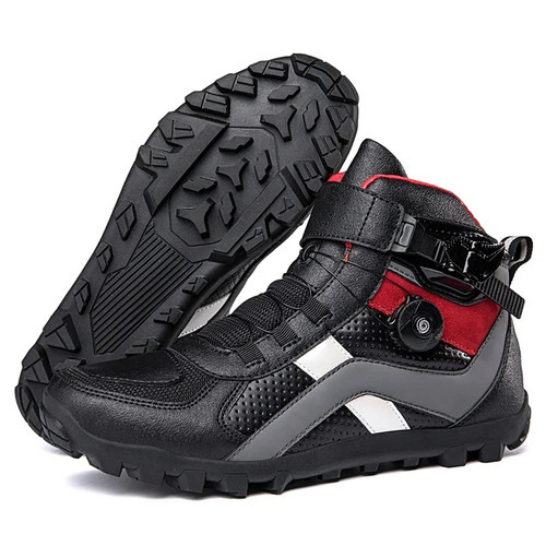 Men motorcycle shoes anti - men,