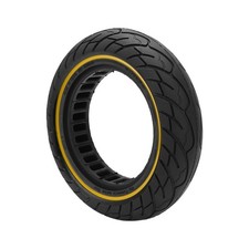 Yellow 10x2.5 Inch Electric Scooter Solid Tire Rubber Scooter MAI