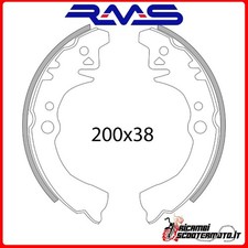 Serie ganasce freno posteriore