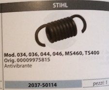 7 pz. MOLLE FRIZIONE adatt. STIHL x 034 ecc (SABA cod. 2037-50114) rif.  9975815