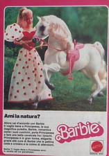 Pubblicità Advertising Italian Clipping 1984 BARBIE Ti voglio bene Principessa