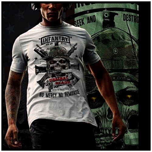 Shirt fanteria combattimento - fanteria,