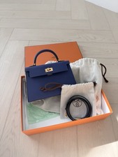 HERMÈS Kelly Mini in Blue