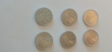 N. 6 Monete Da 2 Lire 1954