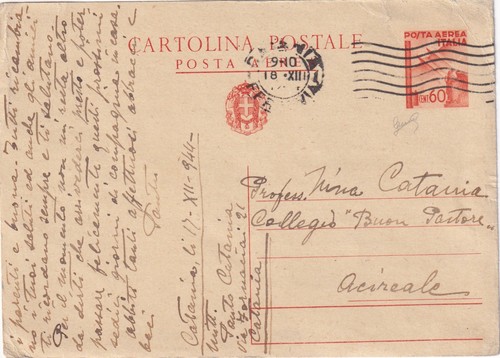 1940 italia sicilia - sicilia, catania