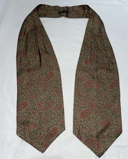 Plastron/Ascot Vintage 100% seta