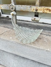 d RICAMBIO VETRO MURANO FOGLIA