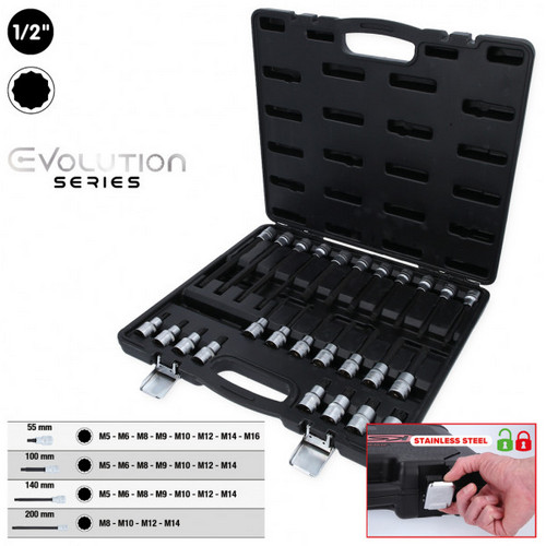 Tools set dadi - set, 1/2"