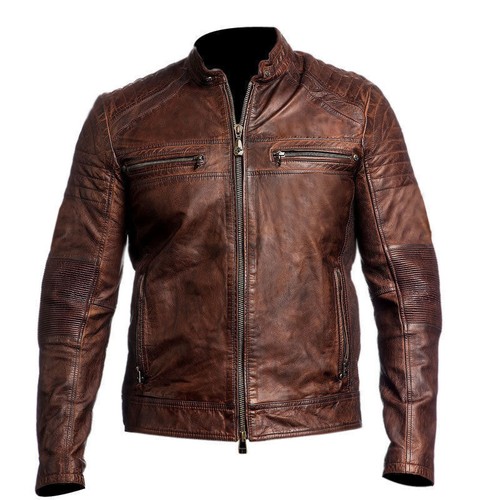 Giacca motociclista vera - da, in