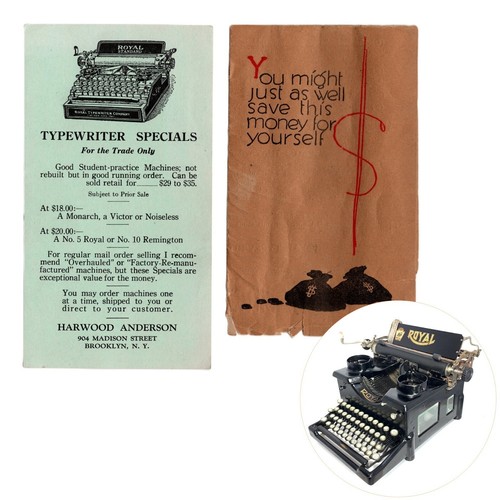 Due prime macchine scrivere - due,