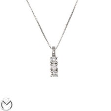 18kt White Gold 750 Trilogy
