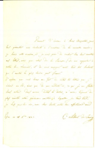 1821 pisa lettera carlo - 1821,