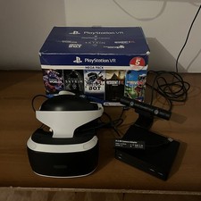 Playstation VR Completo Con Scatola VISORE compatibile Con PS4 E Ps5 + Ps Camera