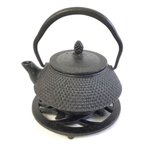 Teiera ghisa con set - ghisa,
