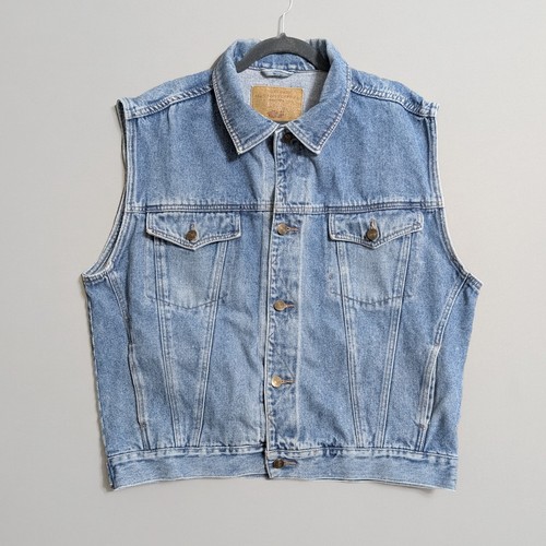 Gilet camionista denim - , vintage