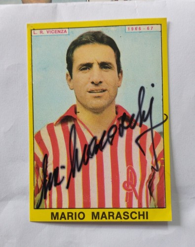 Figurina autografata 1966 - autografata, 1966/67