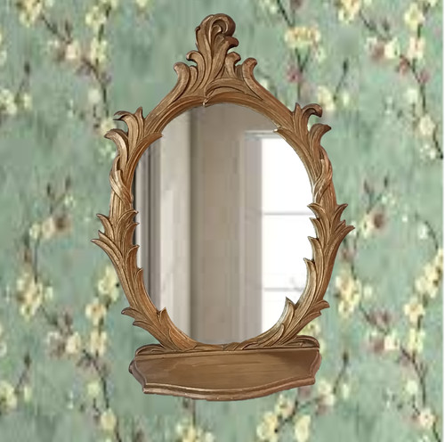 Vtg specchio rococò - -,