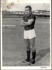 Cartolina calcio calciatore
