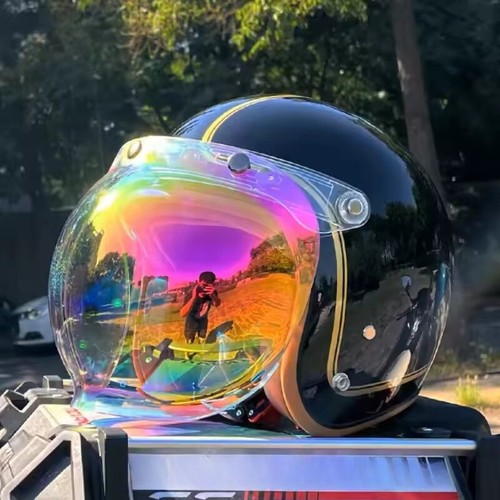Hot design retro casco moto - retro,