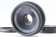 【QUASI NUOVO】 Obiettivo Contax Carl Zeiss Tessar T* 45mm F2.8 AEJ Pancake C/Y MF GIAPPONE