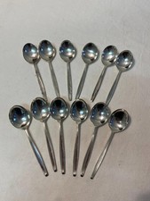 Set di 6 cucchiai placcati in