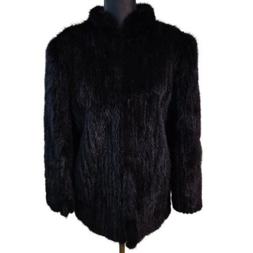 Saga mink fur coat - coat:, thigh