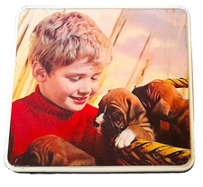 TIN *  PUPPY LOVE by BURTON -