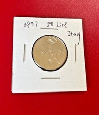 Moneta Da 50 Lire Italia 1977