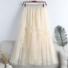 Gonna Hot Lady in tulle a rete