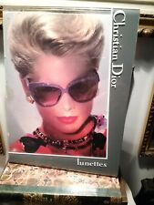 LUNETTES OCCHIALI VINTAGE ESPOSITORE PUBBLICITARIO IN PLEXIGLASS DIOR 