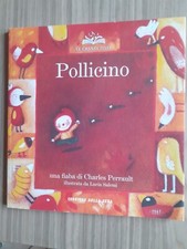 {BRX10} - LE GRANDI FIABE - CORRIERE DELLA SERA - POLLICINO - SOLO LIBRO NO CD