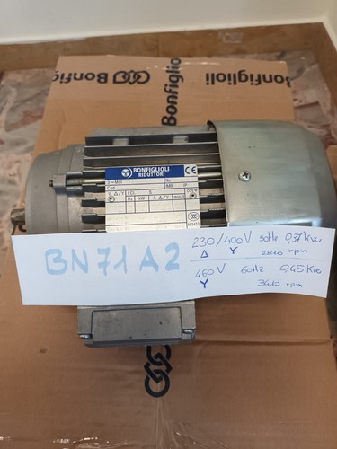 Bonfiglioli bn71a2 motore - bonfiglioli,
