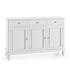 Credenza bianca arte povera - credenza,