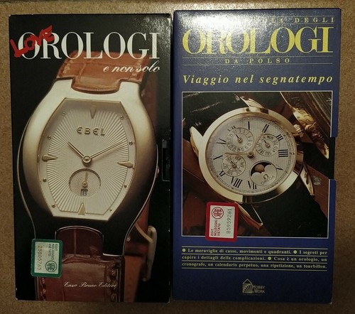 Lotto vhs anni orologi - lotto, 90