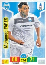 MOHAMED FARES  , SPAL -CARD BASE N.318-ADRENALYN PANINI 2019/20