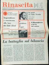 RINASCITA 38/1973 AA.VV.  1973  SPILLATO