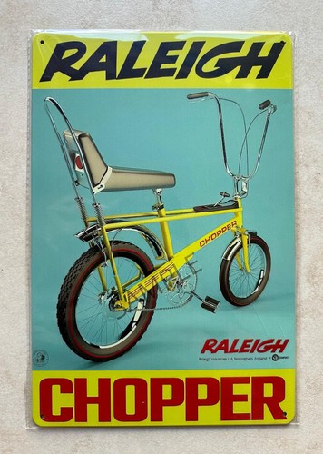 Raleigh chopper bike - raleigh, insegna