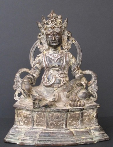 Antico kubera bronzo tibet - in,